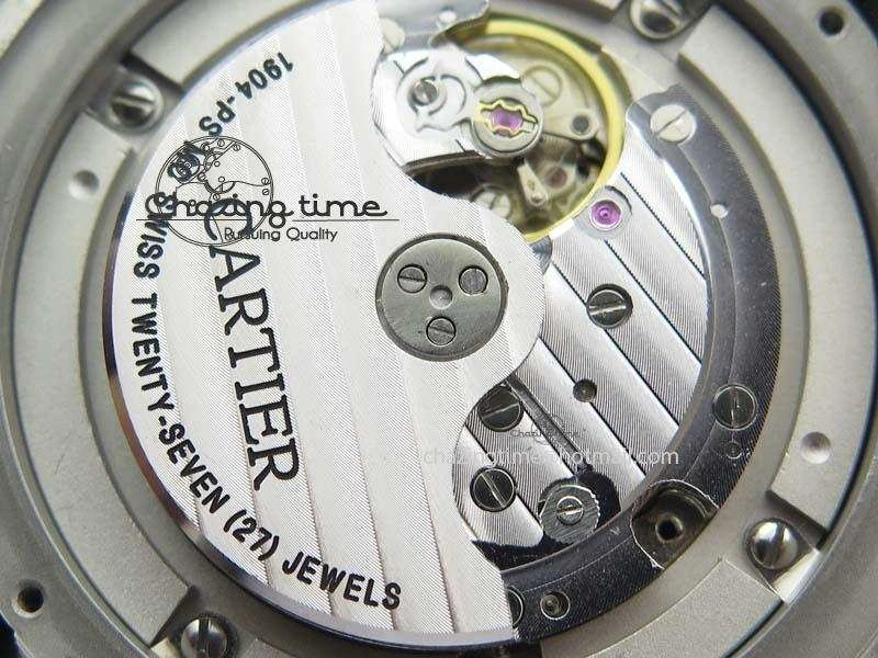 Calibre De Cartier Diver Blue TF 1:1 Best Edition On SS Bracelet A23J