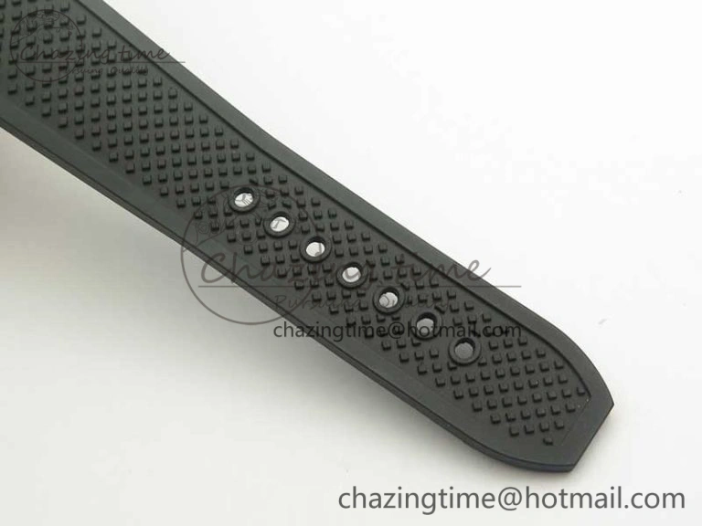 Calibre De Cartier Diver RG Black RG Bezel JF 1:1 Best Edition On Black Rubber Strap A23J