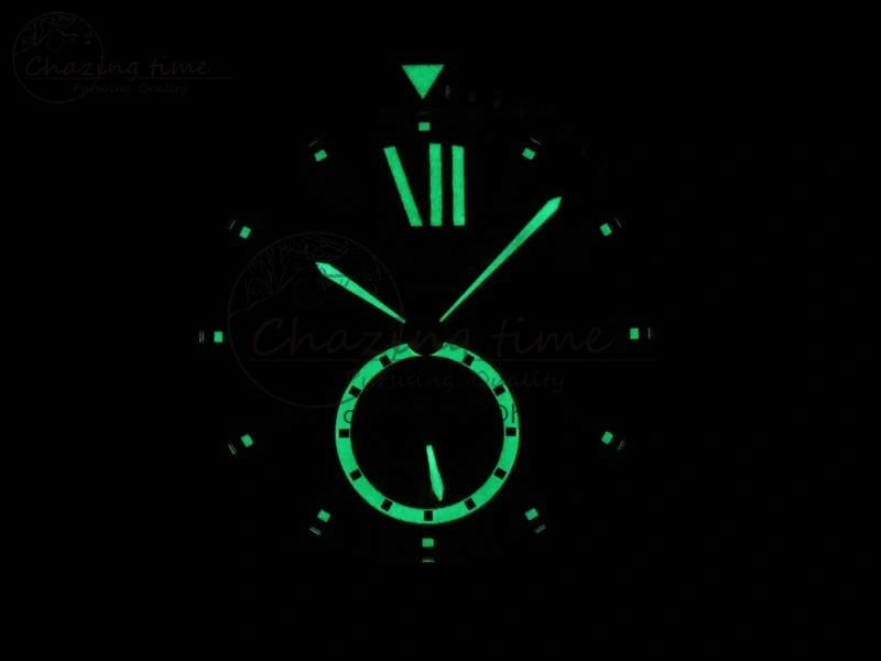 Calibre De Cartier Diver RG Black RG Bezel JF 1:1 Best Edition On Black Rubber Strap A23J