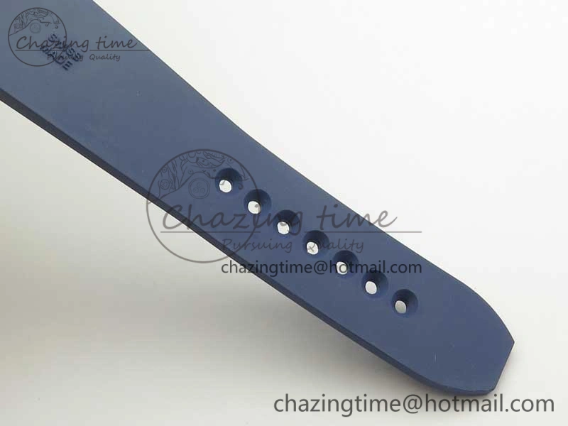 Calibre De Cartier Diver RG Blue RG Bezel JF 1:1 Best Edition On Blue Rubber Strap A23J