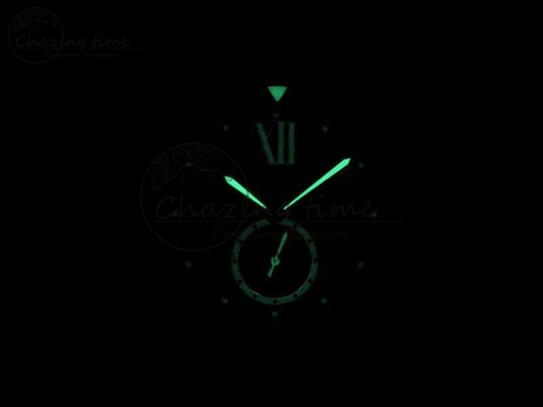 Calibre De Cartier Diver TF 1:1 Best Edition RG Black Dial On Nylon Black Rubber Strap A23J