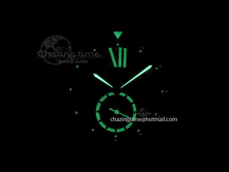 Calibre De Cartier Diver TF 1:1 Best Edition SS Black Dial On Black Rubber Strap A23J