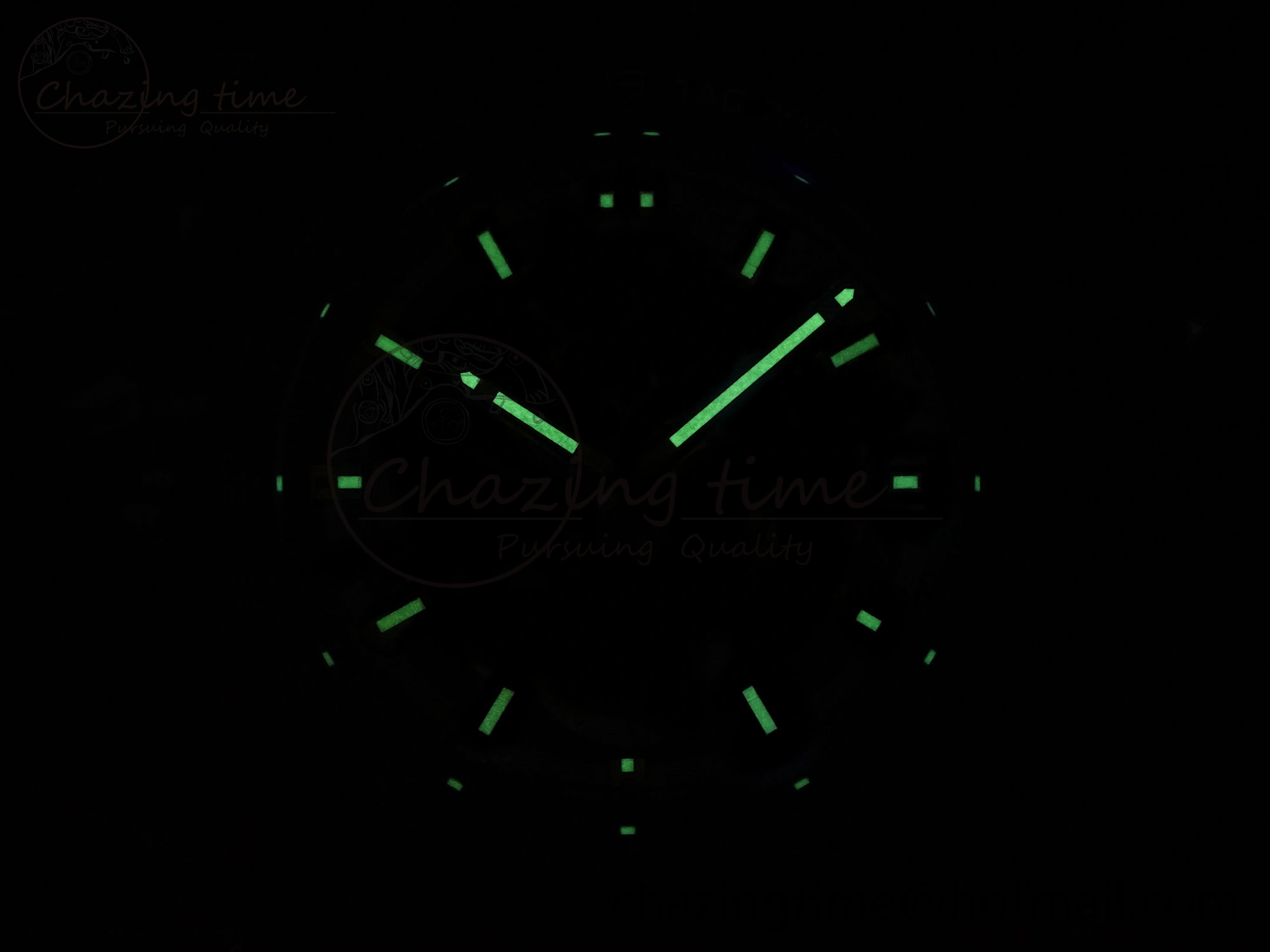 Calibre Heuer 01 Chrono 43mm Ceramic XF 1:1 Best Edition Skeleton Dial Red Hand on Ceramic Bracelet A1887