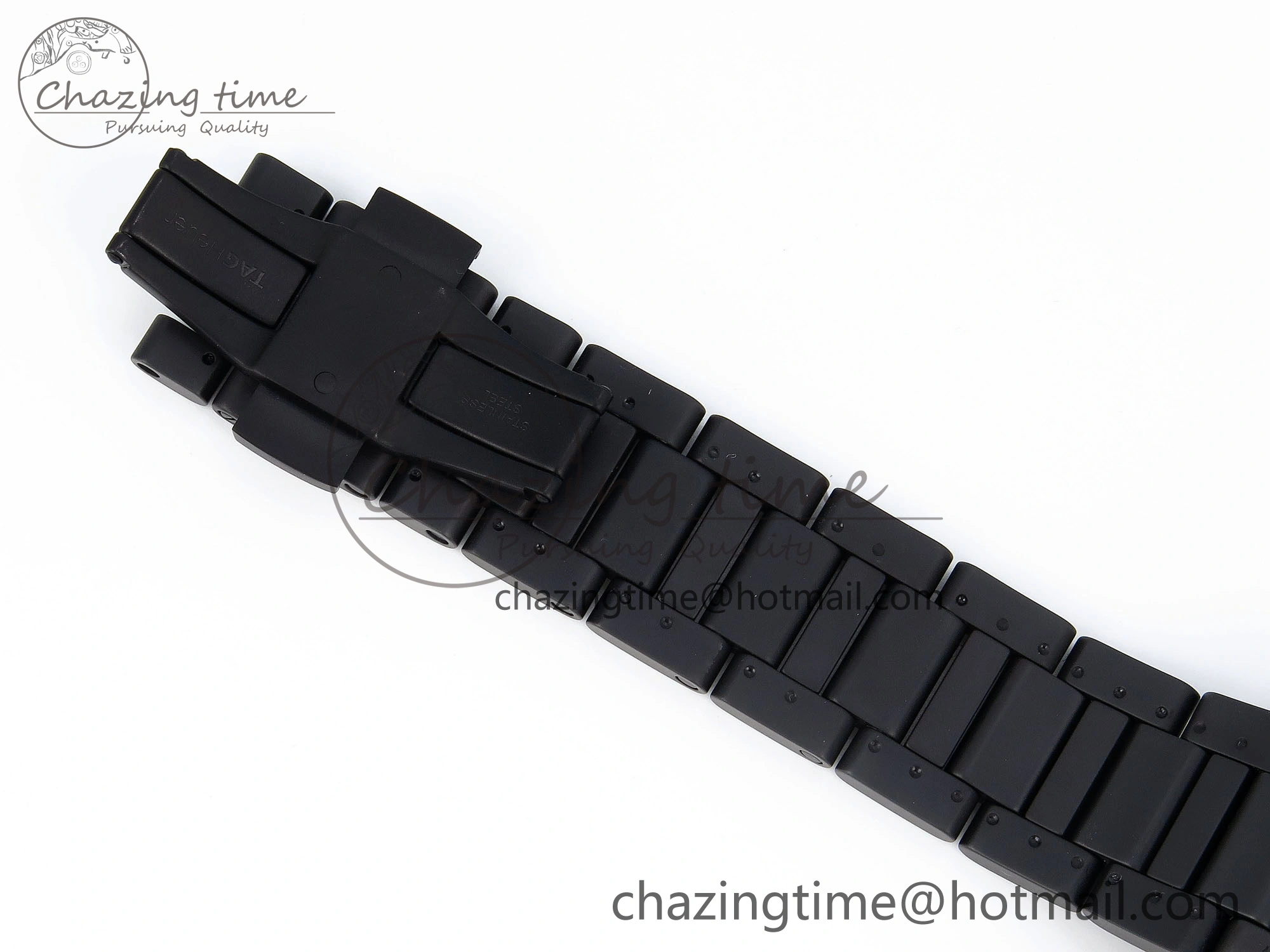 Calibre Heuer 01 Chrono 43mm Ceramic XF 1:1 Best Edition Skeleton Dial Red Hand on Ceramic Bracelet A1887