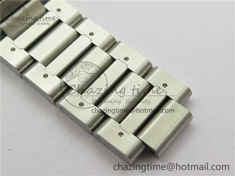 Calibre Heuer 01 Chrono 43mm SS Blue XF 1:1 Best Edition Skeleton Dial Red Hand on SS Bracelet A1887