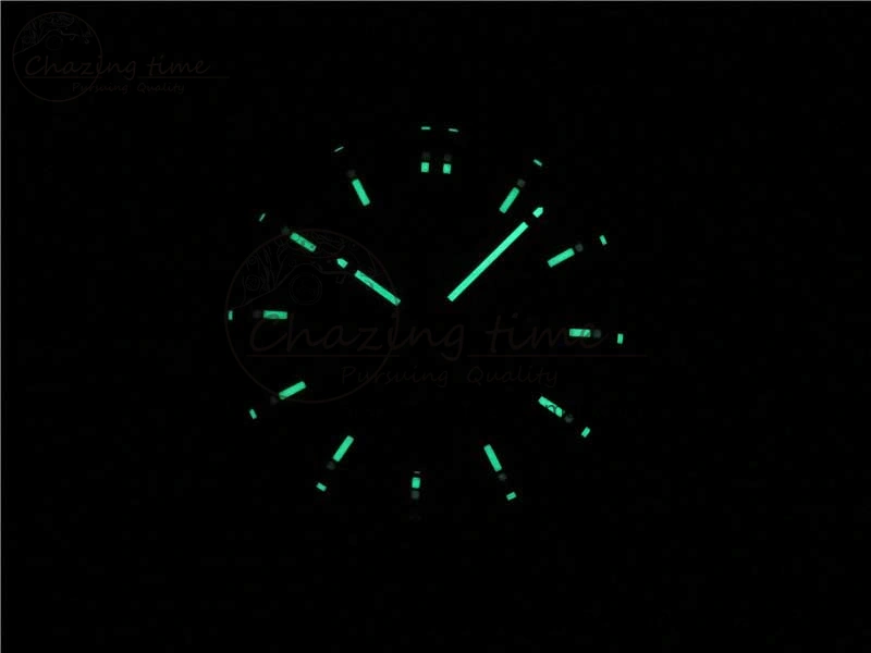 Calibre Heuer 01 Chrono SS XF 1:1 Best Edition Black Dial on Black Rubber Strap A1887