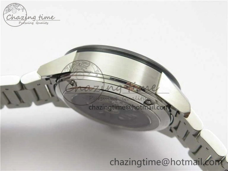 Calibre Heuer 01 Chrono SS XF 1:1 Best Edition Black Dial on SS Bracelet Strap A1887