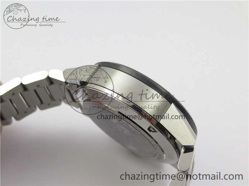 Calibre Heuer 01 Chrono SS PVD XF 1:1 Best Edition Skeleton Dial Red Hand on SS Bracelet A1887