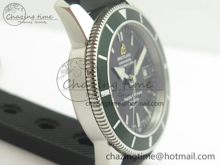 Calibre de Cartier Diver TF 1:1 Best Edition PVD RG Black Dial On Black Rubber Strap MIYOTA Movement