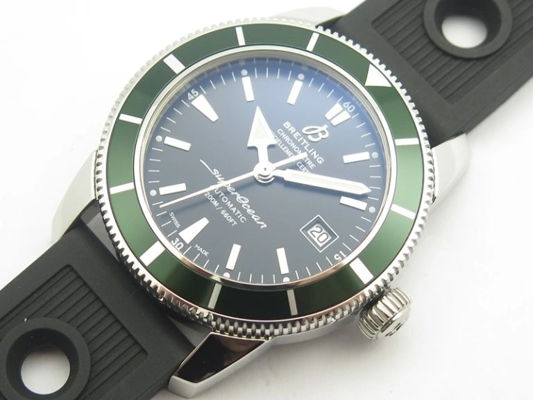 Calibre de Cartier Diver TF 1:1 Best Edition PVD RG Black Dial On Black Rubber Strap MIYOTA Movement