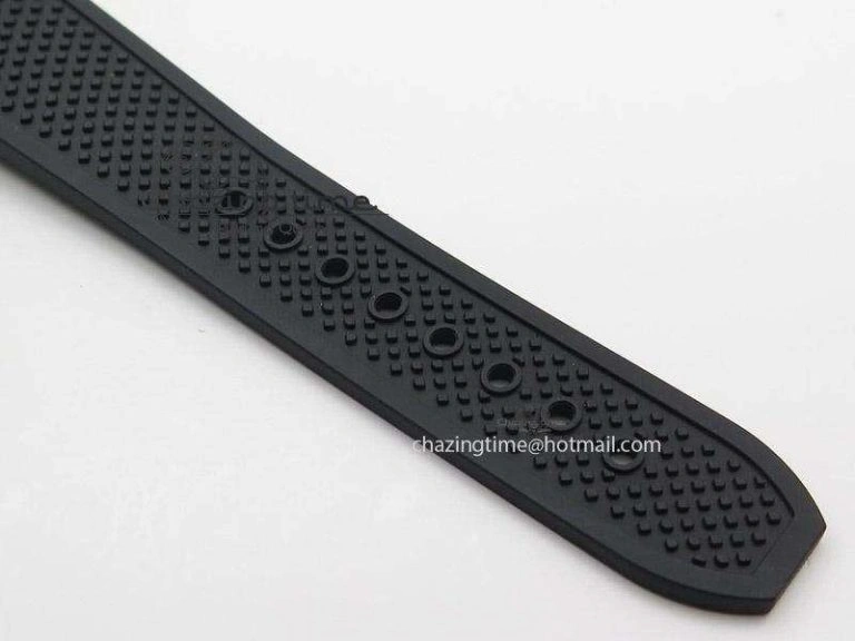 Calibre de Cartier Diver TF 1:1 Best Edition PVD RG Black Dial On Black Rubber Strap MIYOTA Movement