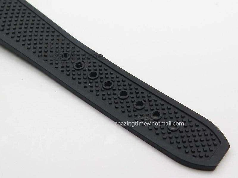Calibre de Cartier Diver TF 1:1 Best Edition PVD RG Black Dial On Black Rubber Strap MIYOTA Movement