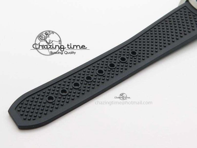 Calibre de Cartier Diver TF 1:1 Best Edition SS Black Dial on Black Rubber Strap MIYOTA Movement