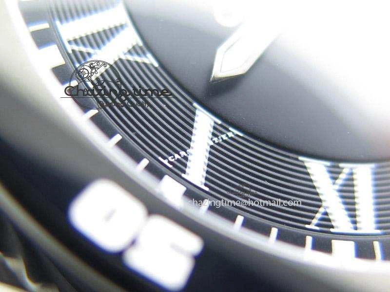 Calibre de Cartier Diver TF 1:1 Best Edition SS Black Dial on SS Bracelet MIYOTA Movement