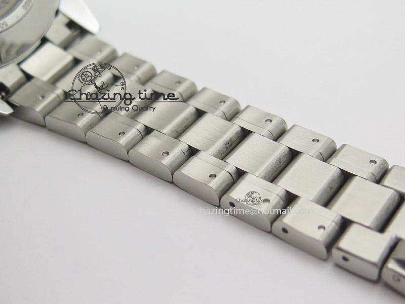 Carrera Calibre 1887 Chrono V6F 1:1 Best Edition White Dial On SS Bracelet CAL1887