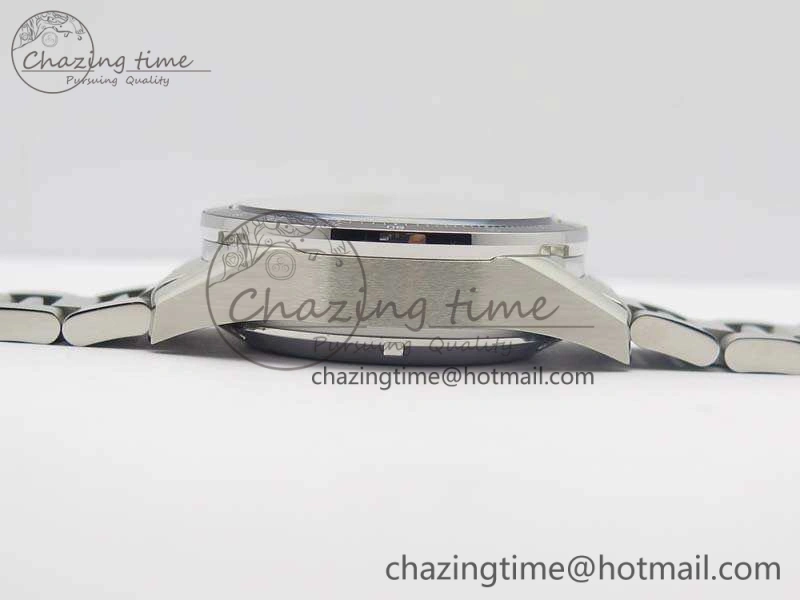 Carrera Calibre 1887 Day-Date SS V6F 1:1 Best Edition Ceramic Bezel Gray Dial On SS Bracelet A7750