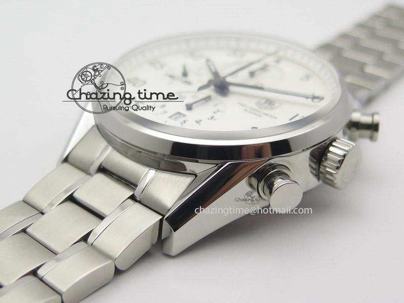 Carrera Calibre 1887 SpaceX Chrono V6F 1:1 Best Edition On SS Bracelet CAL1887