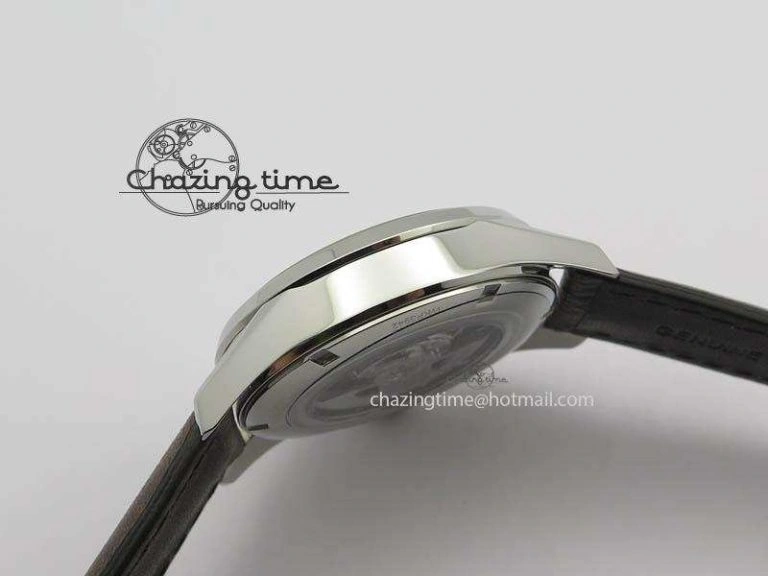 Carrera Day-Date Automatic SS White Dial On Brown Leather Strap A2824