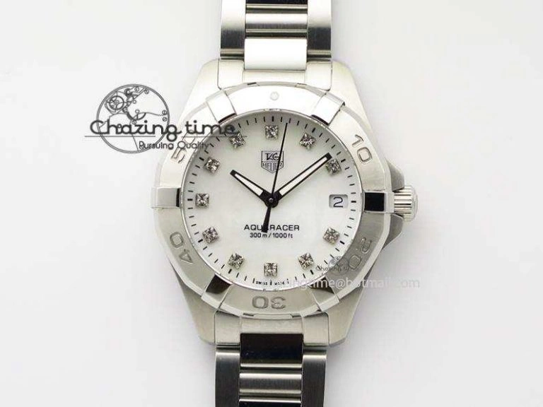 Carrera Day-Date Automatic SS White Dial RG Markers On Brown Leather Strap A2824