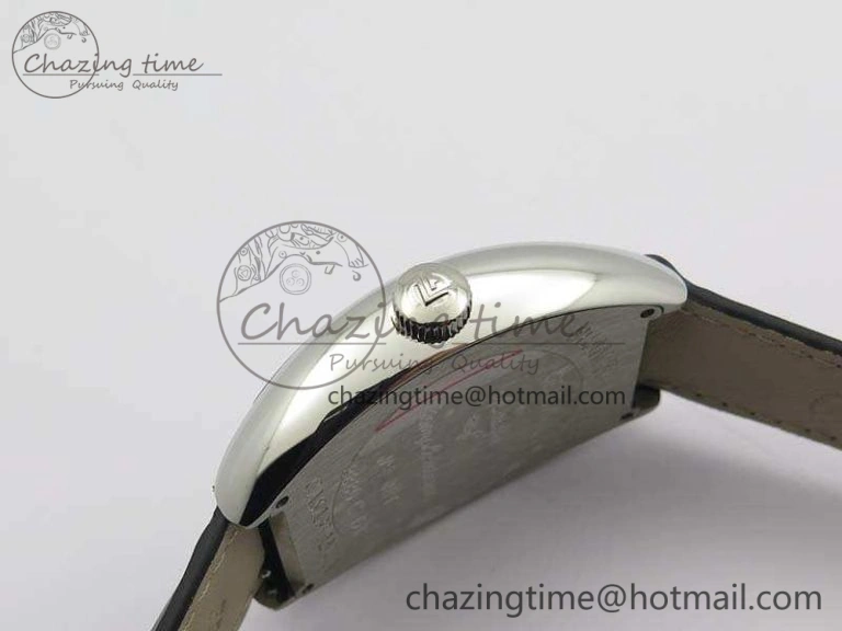 Casablanca SS TW 1:1 Best Edition Black Dial On Black Leather Strap A2824