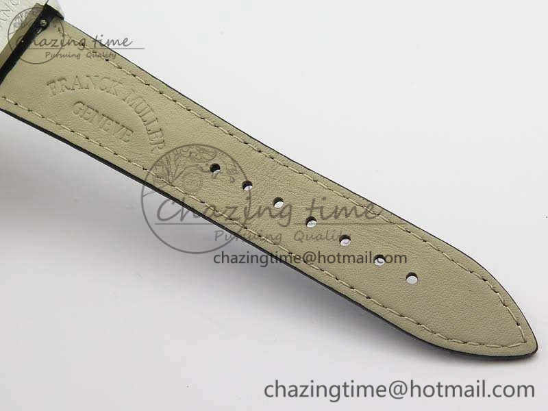 Casablanca SS TW 1:1 Best Edition Black Dial On Black Leather Strap A2824