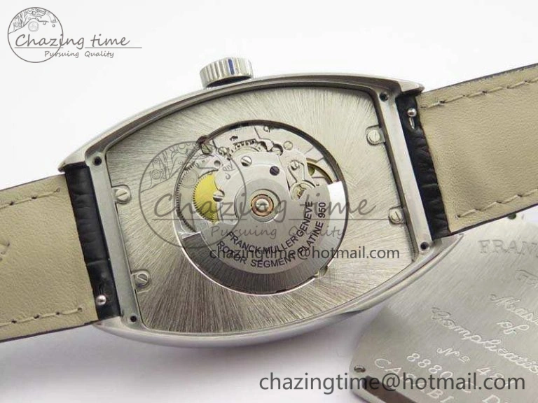 Casablanca SS TW 1:1 Best Edition Black Dial On Black Leather Strap A2824