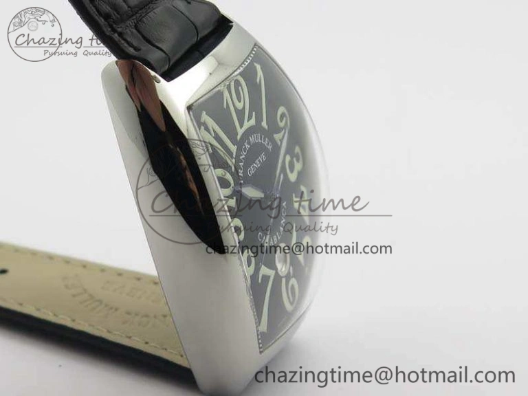 Casablanca SS TW 1:1 Best Edition Black Dial On Black Leather Strap A2824