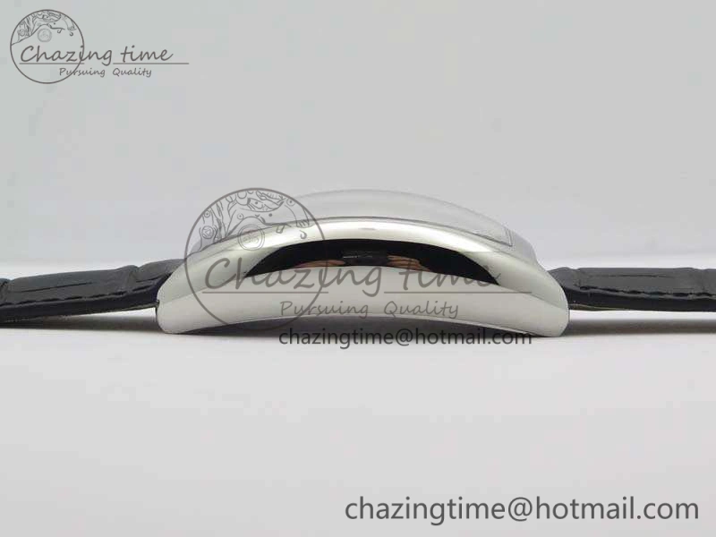 Casablanca SS TW 1:1 Best Edition Black Dial On Black Leather Strap A2824