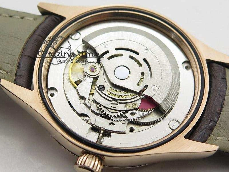 Cellini 50505 RG White Dial on Brown Leather Strap A2824 BP Maker