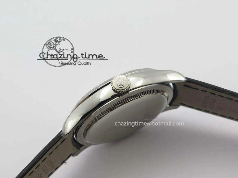 Cellini 50509 MK Best Edition SS White Roman Dial On Black Leather Strap A3121 V3