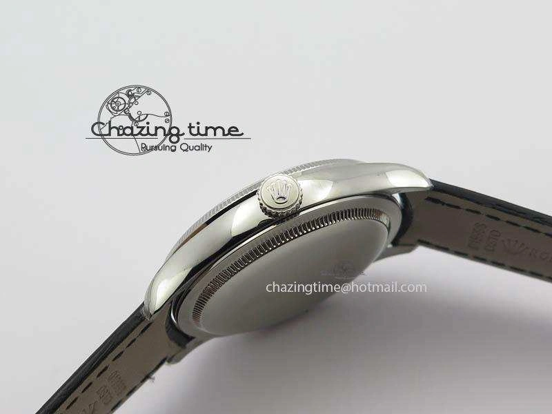 Cellini 50509 MK Best Edition SS White Roman Dial On Black Leather Strap A3121 V3