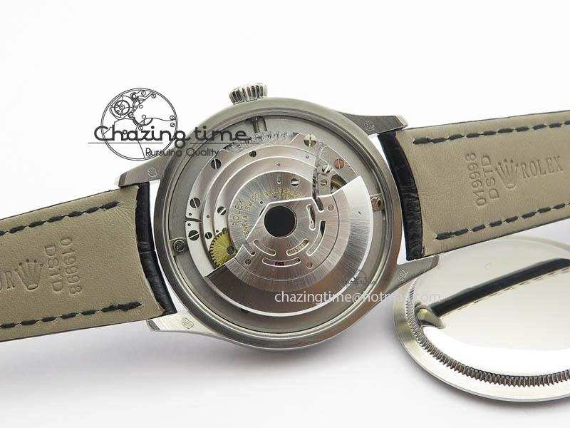 Cellini 50509 MK Best Edition SS White Sticks Dial On Black Leather Strap A3121 V3