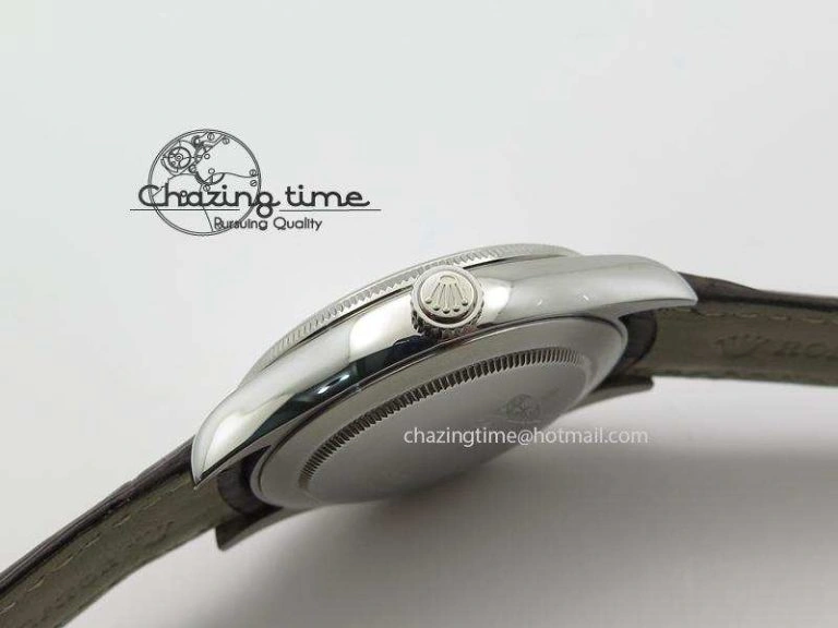 Cellini 50509 SS Sliver Dial On Brown Leather Strap A2813 BP Maker