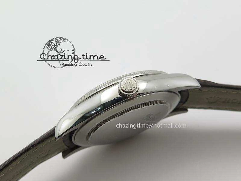 Cellini 50509 SS Sliver Dial On Brown Leather Strap A2813 BP Maker