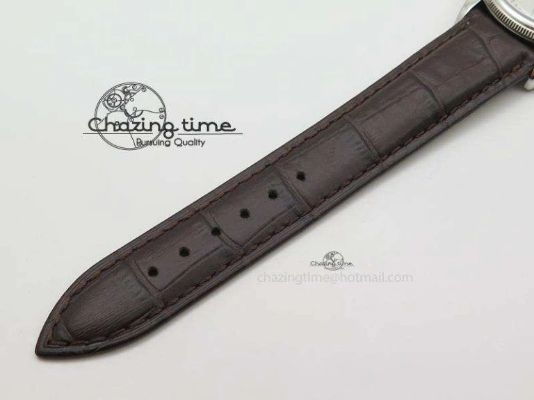 Cellini 50509 SS Sliver Dial On Brown Leather Strap A2813 BP Maker