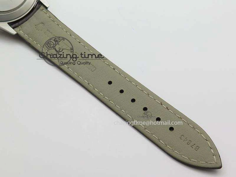 Cellini 50509 SS Sliver Dial On Brown Leather Strap A2813 BP Maker