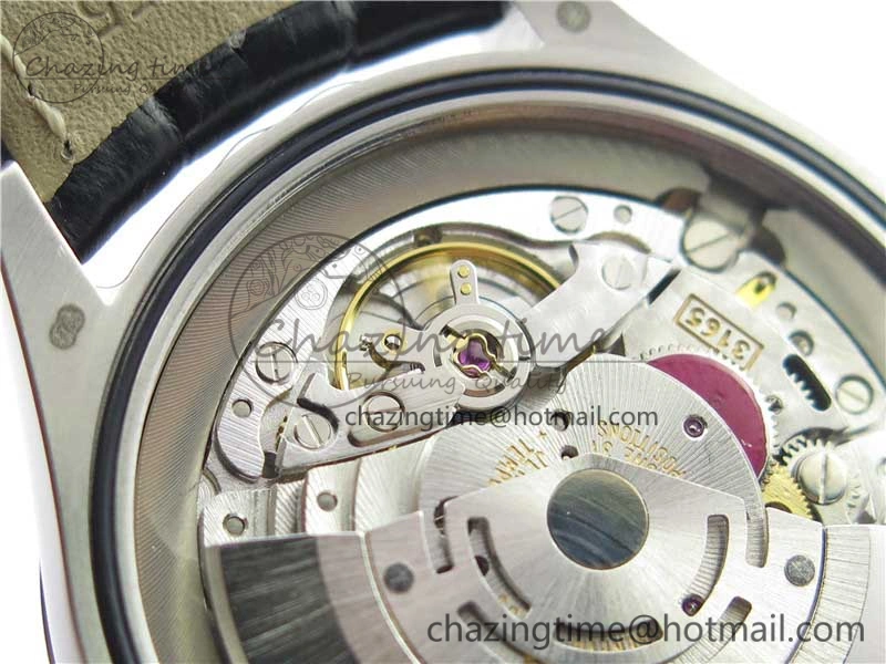 Cellini 50519 Real Date SS BP Maker Best Edition Black Dial Sticks Markers on Black Leather Strap SA3165