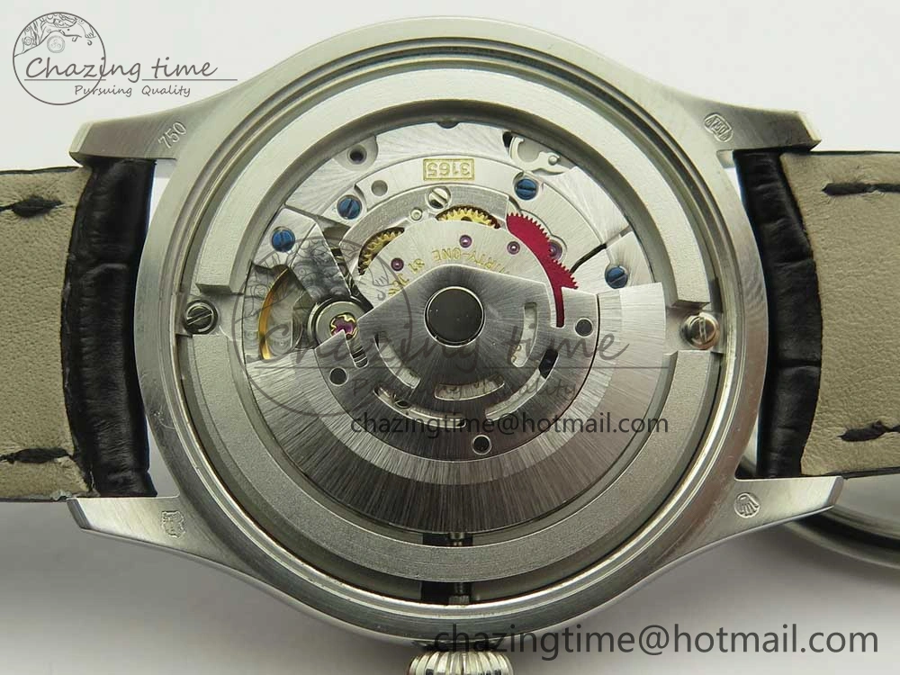 Cellini 50519 Real Date SS MK Best Edition Black Dial Sticks Markers on Black Leather Strap A3165