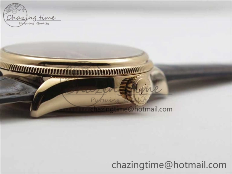 Cellini 50535 Moon RG KZF Best Edition White Dial on Brown Leather Strap A3195 ( Free Tool)