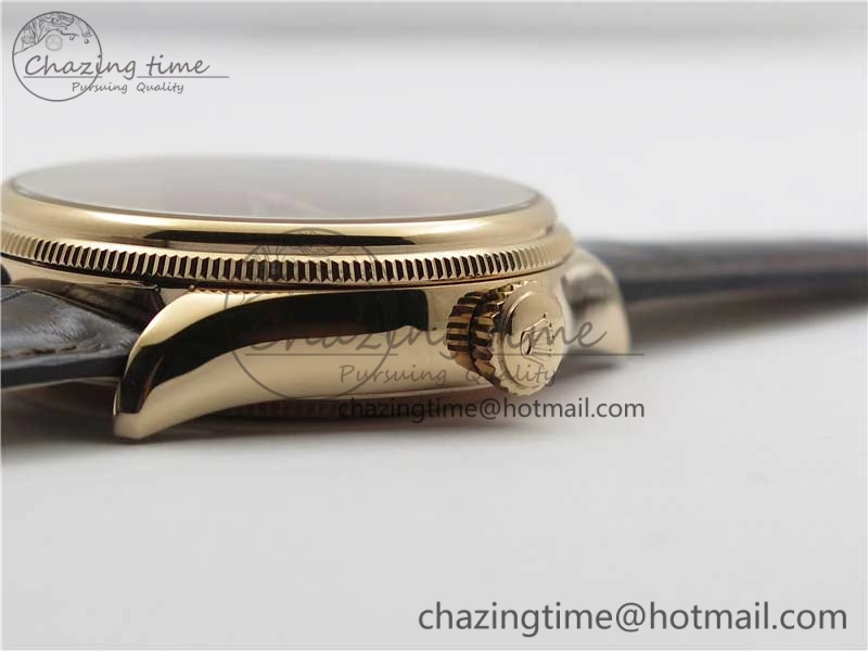 Cellini 50535 Moon RG KZF Best Edition White Dial on Brown Leather Strap A3195 ( Free Tool)
