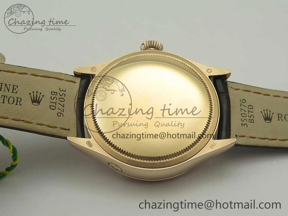 Cellini 50535 Moon RG RXW Best Edition White Dial on Brown Leather Strap A2824