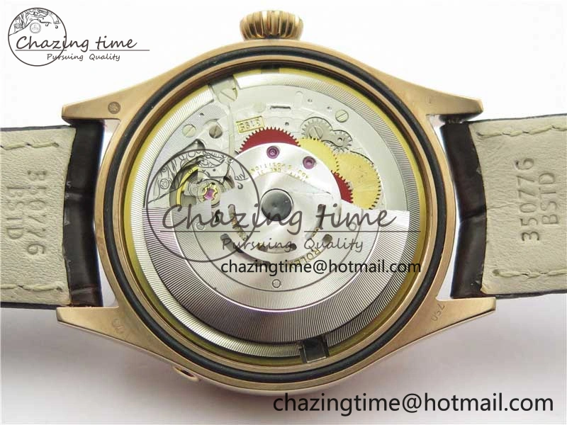 Cellini 50535 Moonphase RG GMF Best Edition White Dial on Brown Leather Strap A3195