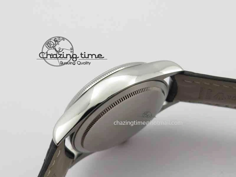 Cellini Date VF Best Edition SS Black Dial Stick Markers On Black Leather Strap A3165