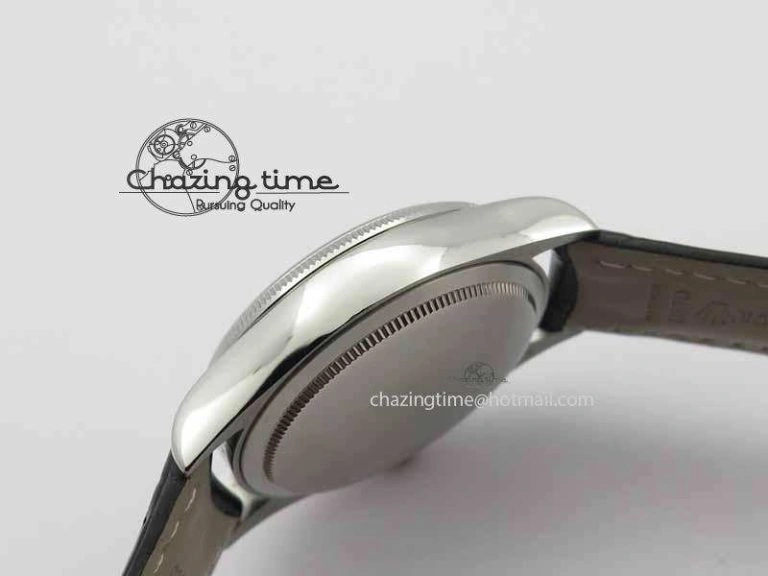 Cellini Date VF Best Edition SS White Dial Stick Markers On Black Leather Strap A3165