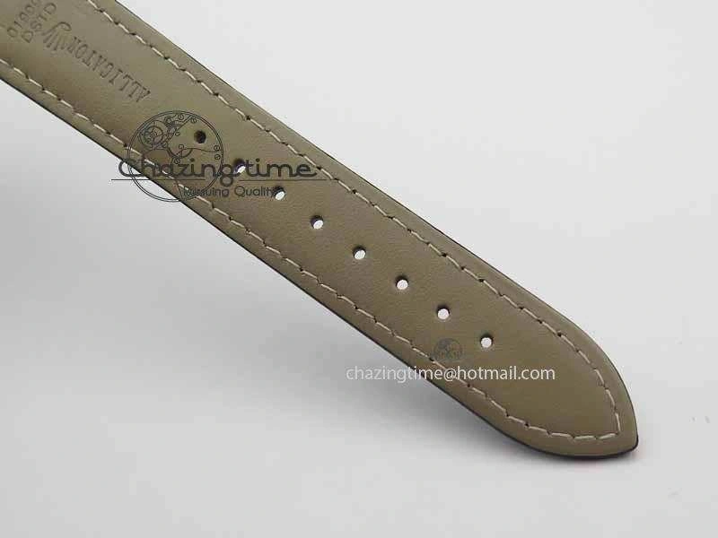 Cellini Date VF Best Edition SS White Dial Stick Markers On Black Leather Strap A3165
