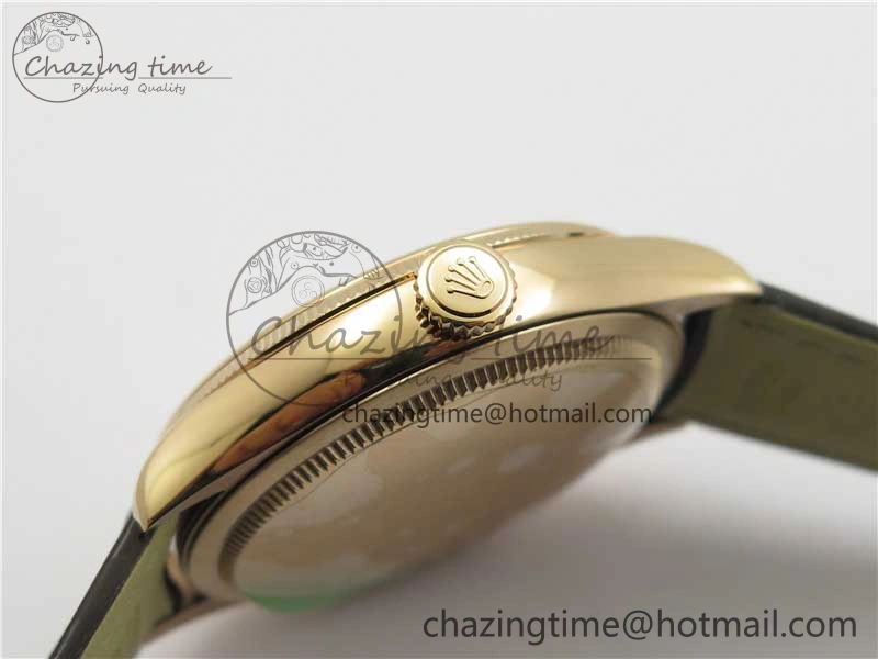 Cellini RG KZF 1:1 Best Edition White Dial Roman Markers on Brown Leather Strap SA3132