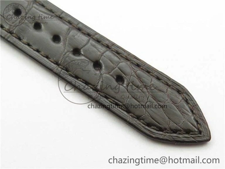 Cellini RG KZF 1:1 Best Edition White Dial Roman Markers on Brown Leather Strap SA3132