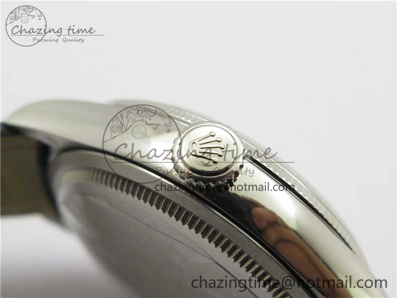 Cellini SS KZF 1:1 Best Edition White Dial Roman Markers on Black Leather Strap SA3132
