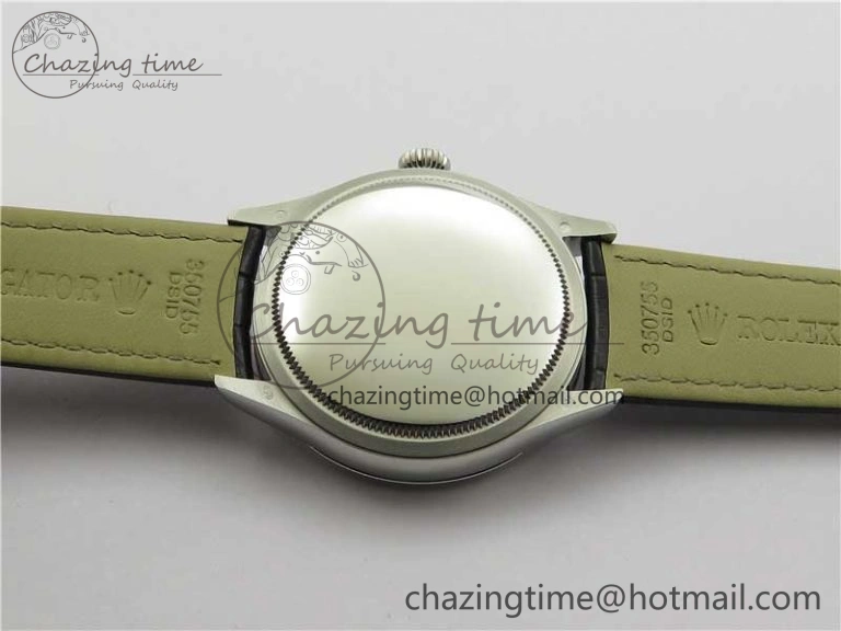Cellini SS KZF 1:1 Best Edition White Dial Roman Markers on Black Leather Strap SA3132