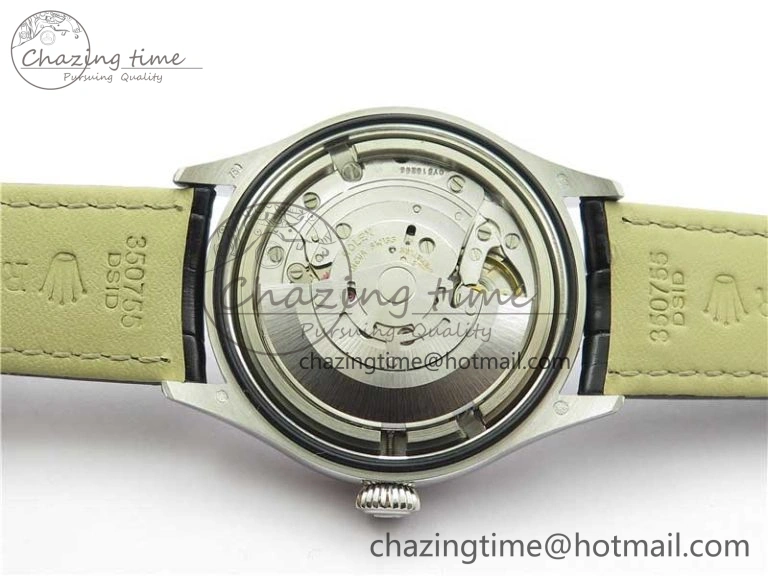 Cellini SS KZF 1:1 Best Edition White Dial Roman Markers on Black Leather Strap SA3132